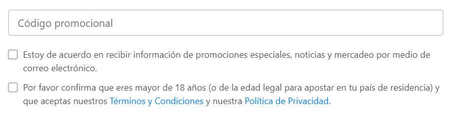 codigo promocional betcris