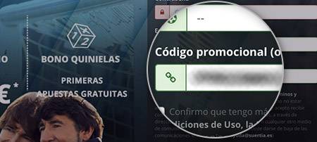 código promocional suertia