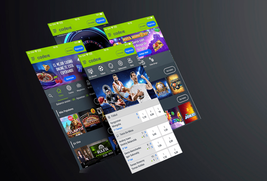 Codere app