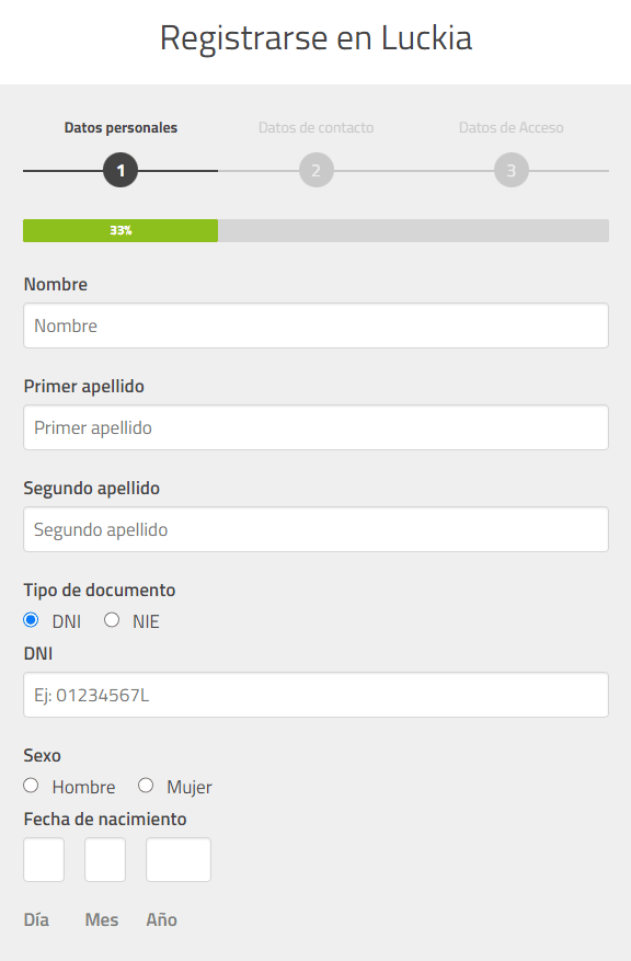 Así te puedes registrar en la plataforma Luckia