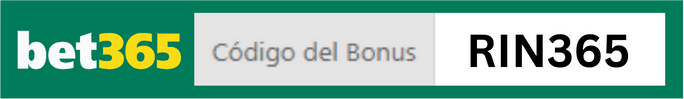 codigo bonus bet365